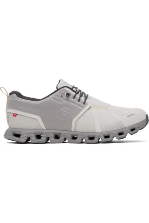 On Running Beige Cloud 5 Waterproof Sneakers