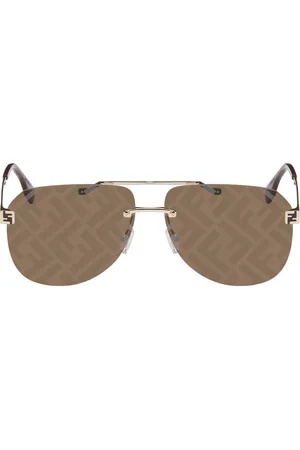 Fendi Gold Sky Sunglasses