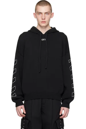 OFF-WHITE Black Stitch Arr Hoodie