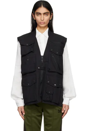 Pins & Needles Black Field Vest
