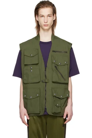 Pins & Needles Khaki Field Vest
