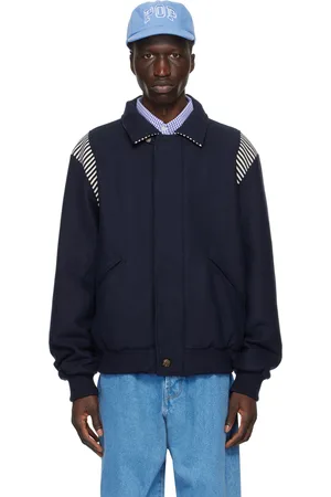 Pop Trading Company Stripe Bomber Jacket