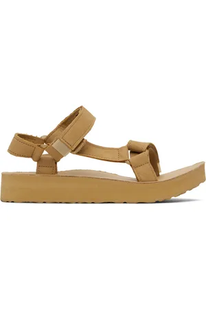 Teva Beige Midform Universal Leather Sandals