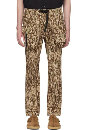 SOUTH2 WEST8 Brown & Beige Tenkara Trout Trousers