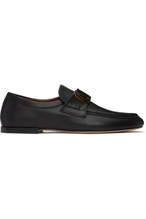 VALENTINO GARAVANI Black VLogo Signature Loafers