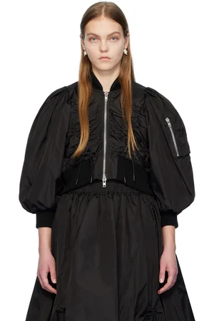 Simone Rocha Cropped Bomber Jacket