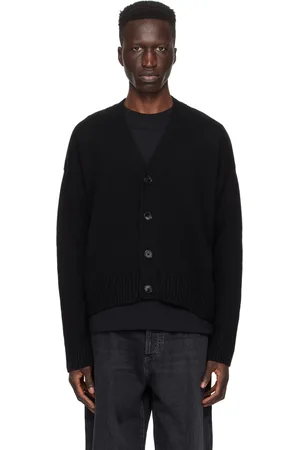 Ami Black Cropped Cardigan