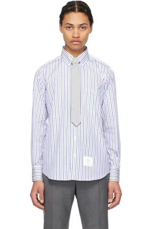 Thom Browne White Striped Shirt