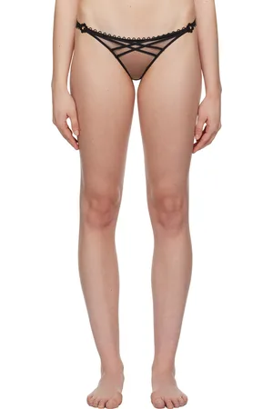 Agent Provocateur Black Doretta Thong