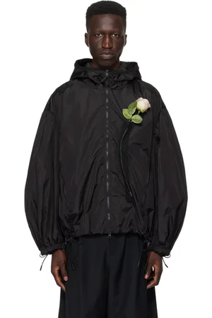 Simone Rocha Black Puff Sleeve Jacket