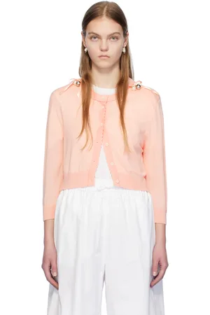 Simone Rocha Pink Bow Cardigan
