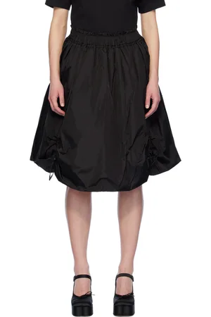 Simone Rocha Ruched Midi Skirt
