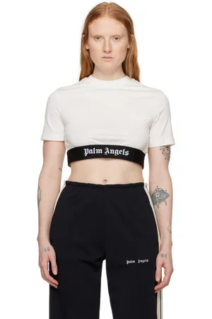 Palm Angels Off-White Crewneck T-Shirt