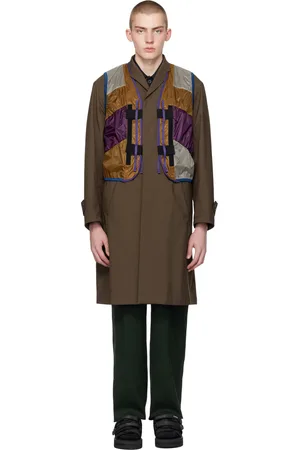 Kolor Brown Coat & Vest Set