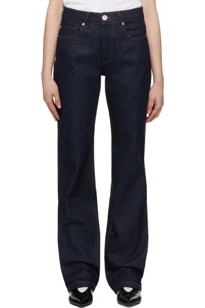 Ami Indigo Straight-Fit Jeans