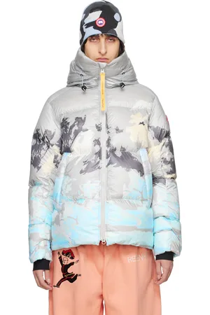 KIDSUPER STUDIOS Gray Canada Goose & NBA Edition Crofton Down Jacket