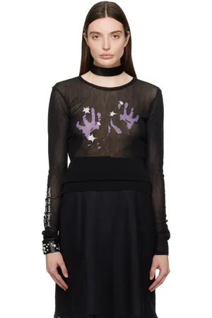 OUR LEGACY Black Super Slim Long Sleeve T-Shirt