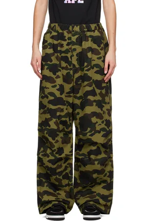BAPE Khaki 1st Camo Cargo Pants