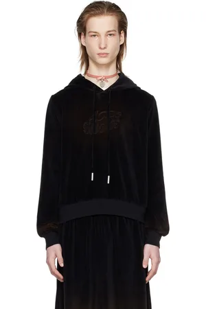 Acne Studios Black Embossed Hoodie