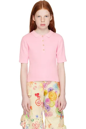 MORLEY Kids Pink Unfold Polo