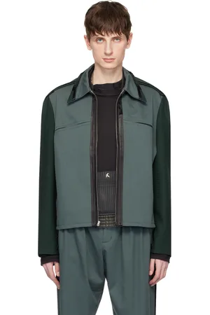 Kiko Kostadinov Green Ugo Jacket