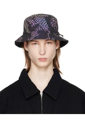 Maharishi Black Camo Reflective Bucket Hat