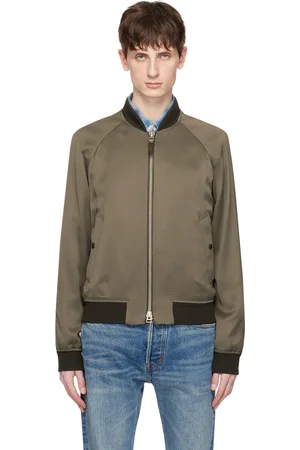 Tom Ford Khaki & Raglan Bomber Jacket