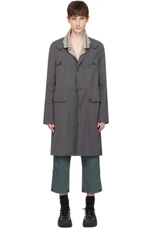 Kiko Kostadinov Gray Brecht Coat