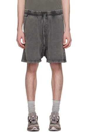 11 BY BORIS BIDJAN SABERI Gray P27 Shorts