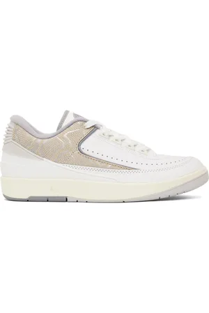 Nike White Air Jordan 2 Retro Low Sneakers
