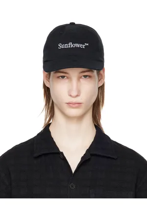 Sunflower Black Dad Twill Cap