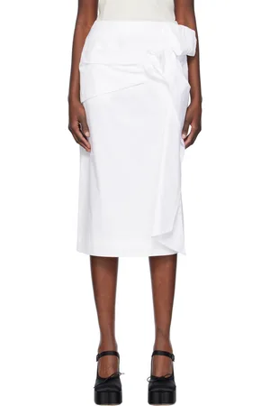 Simone Rocha Pressed Rose Midi Skirt