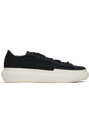 Y-3 Black Nizza Low Sneakers