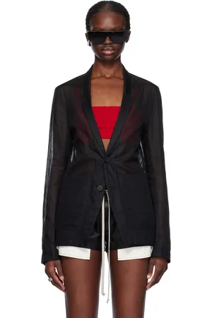 Rick Owens Black Lido Blazer