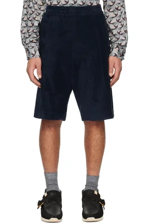 ENGINEERED GARMENTS Navy Drawstring Shorts