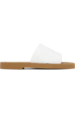 See by Chloé White Essie Slide Mules
