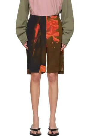 Serapis Multicolor Print Shorts