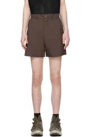 RANRA Brown Stufur Shorts