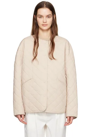 Totême Beige Quilted Jacket