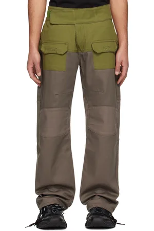 Raga Khaki & Gray Velcro Jeans