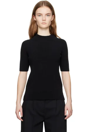 Totême Black Raglan T-Shirt
