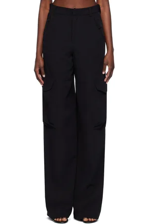 GCDS Black Ultracargo Trousers