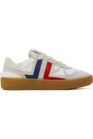 Lanvin White Clay Sneakers