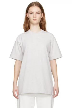 Totême Gray Straight T-Shirt
