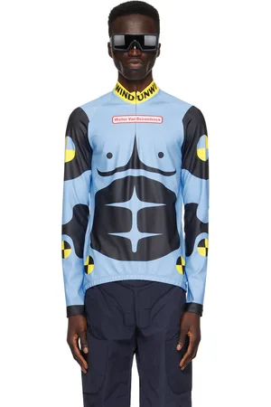 WALTER VAN BEIRENDONCK Blue 7005 Dummy Bike Long Sleeve T-Shirt
