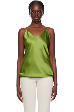 Max Mara Green Lucca Camisole