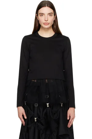 NOIR KEI NINOMIYA Black Layered Long Sleeve T-Shirt