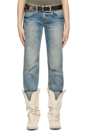 R13 Blue Boy Straight Jeans