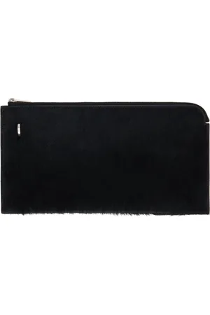 Rick Owens Black Invite Envelope Wallet