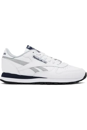Reebok White Classic Leather Sneakers